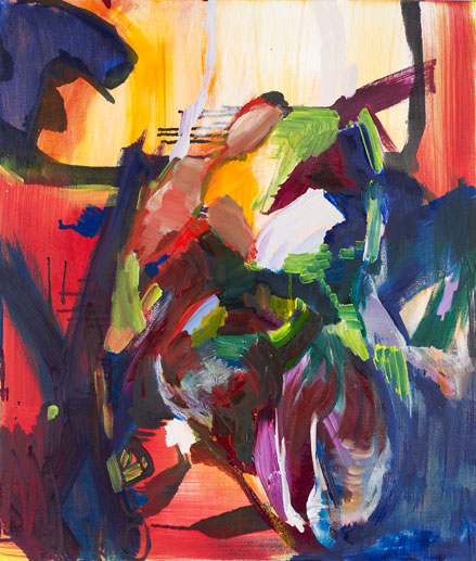 Bitter Face of Wisdom oil on canvas 70x60cm 2010